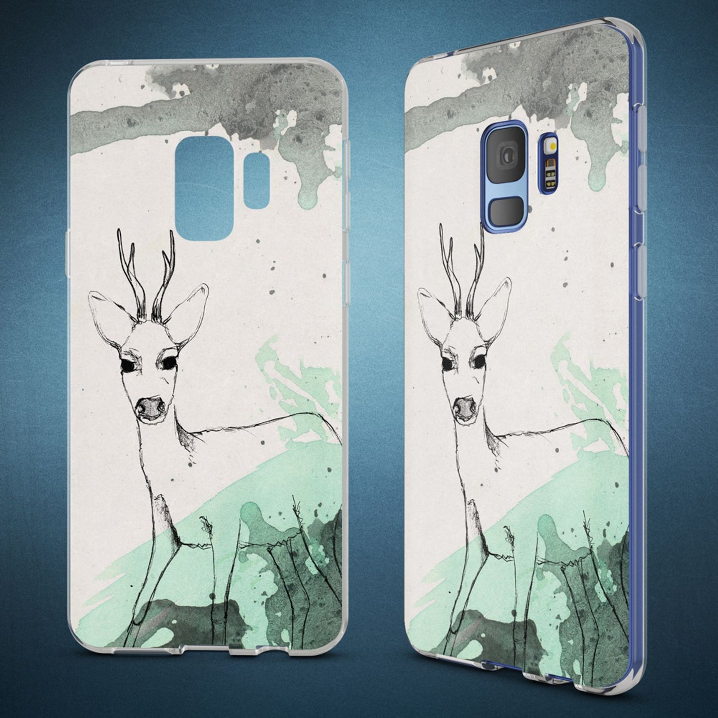 NALIA Handyhülle kompatibel mit Samsung Galaxy S9, Slim Silikon Motiv Case Crystal Schutzhülle Dünn Durchsichtig, Etui Handy-Tasche Back-Cover Transparent Bumper