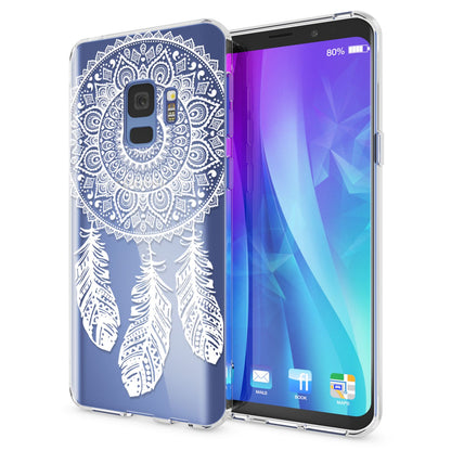 NALIA Handyhülle kompatibel mit Samsung Galaxy S9, Slim Silikon Motiv Case Crystal Schutzhülle Dünn Durchsichtig, Etui Handy-Tasche Back-Cover Transparent Bumper
