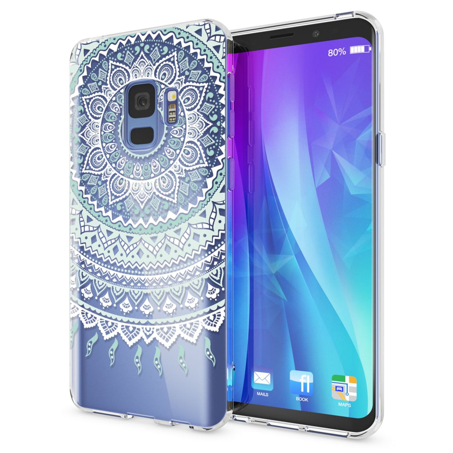 NALIA Handyhülle kompatibel mit Samsung Galaxy S9, Slim Silikon Motiv Case Crystal Schutzhülle Dünn Durchsichtig, Etui Handy-Tasche Back-Cover Transparent Bumper