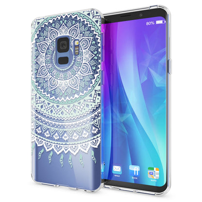 NALIA Handyhülle kompatibel mit Samsung Galaxy S9, Slim Silikon Motiv Case Crystal Schutzhülle Dünn Durchsichtig, Etui Handy-Tasche Back-Cover Transparent Bumper