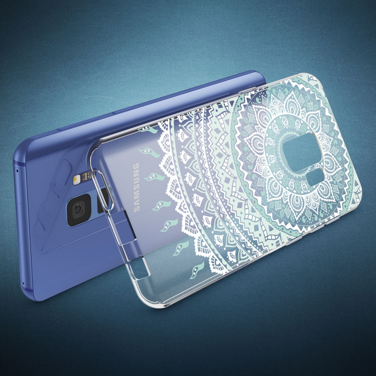NALIA Handyhülle kompatibel mit Samsung Galaxy S9, Slim Silikon Motiv Case Crystal Schutzhülle Dünn Durchsichtig, Etui Handy-Tasche Back-Cover Transparent Bumper