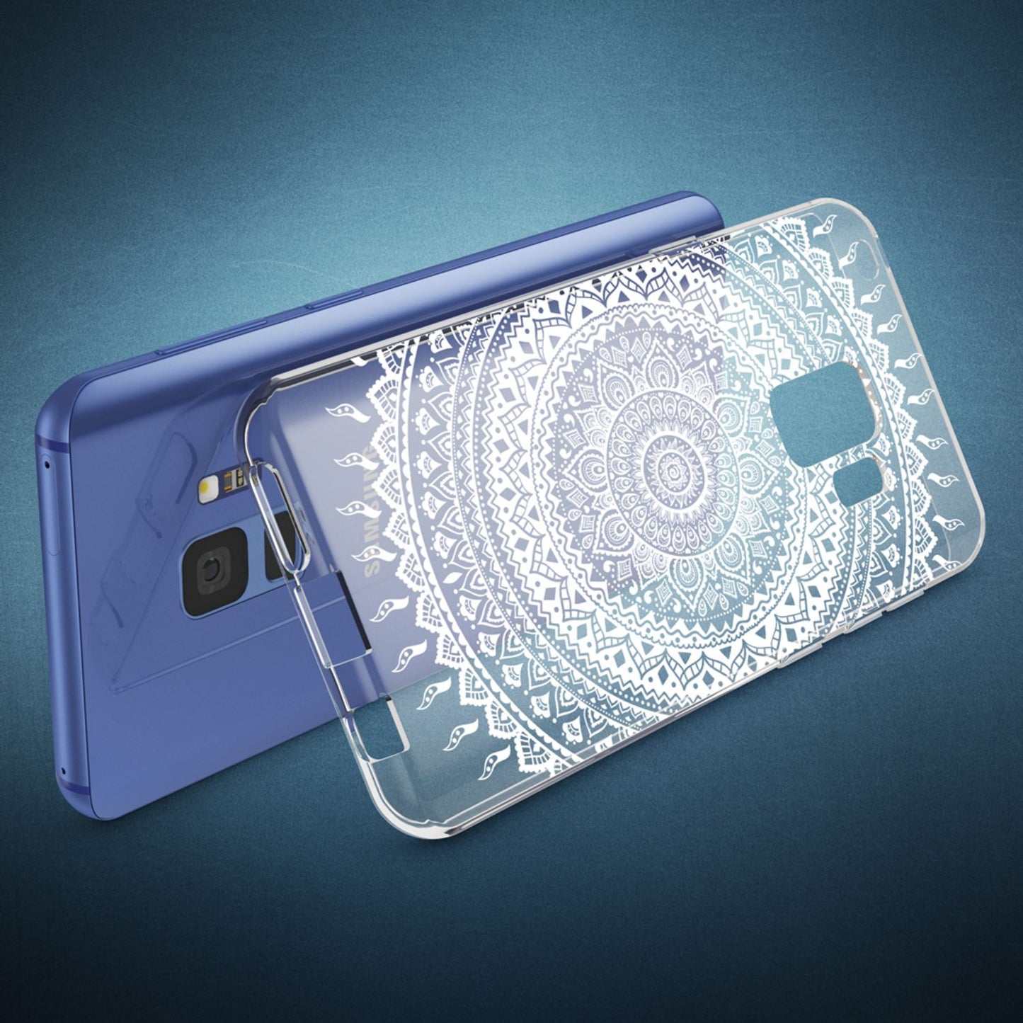 NALIA Handyhülle kompatibel mit Samsung Galaxy S9, Slim Silikon Motiv Case Crystal Schutzhülle Dünn Durchsichtig, Etui Handy-Tasche Back-Cover Transparent Bumper