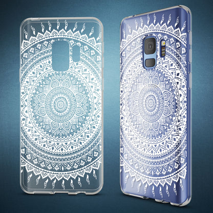 NALIA Handyhülle kompatibel mit Samsung Galaxy S9, Slim Silikon Motiv Case Crystal Schutzhülle Dünn Durchsichtig, Etui Handy-Tasche Back-Cover Transparent Bumper