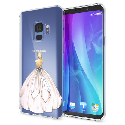 NALIA Handyhülle kompatibel mit Samsung Galaxy S9, Slim Silikon Motiv Case Crystal Schutzhülle Dünn Durchsichtig, Etui Handy-Tasche Back-Cover Transparent Bumper