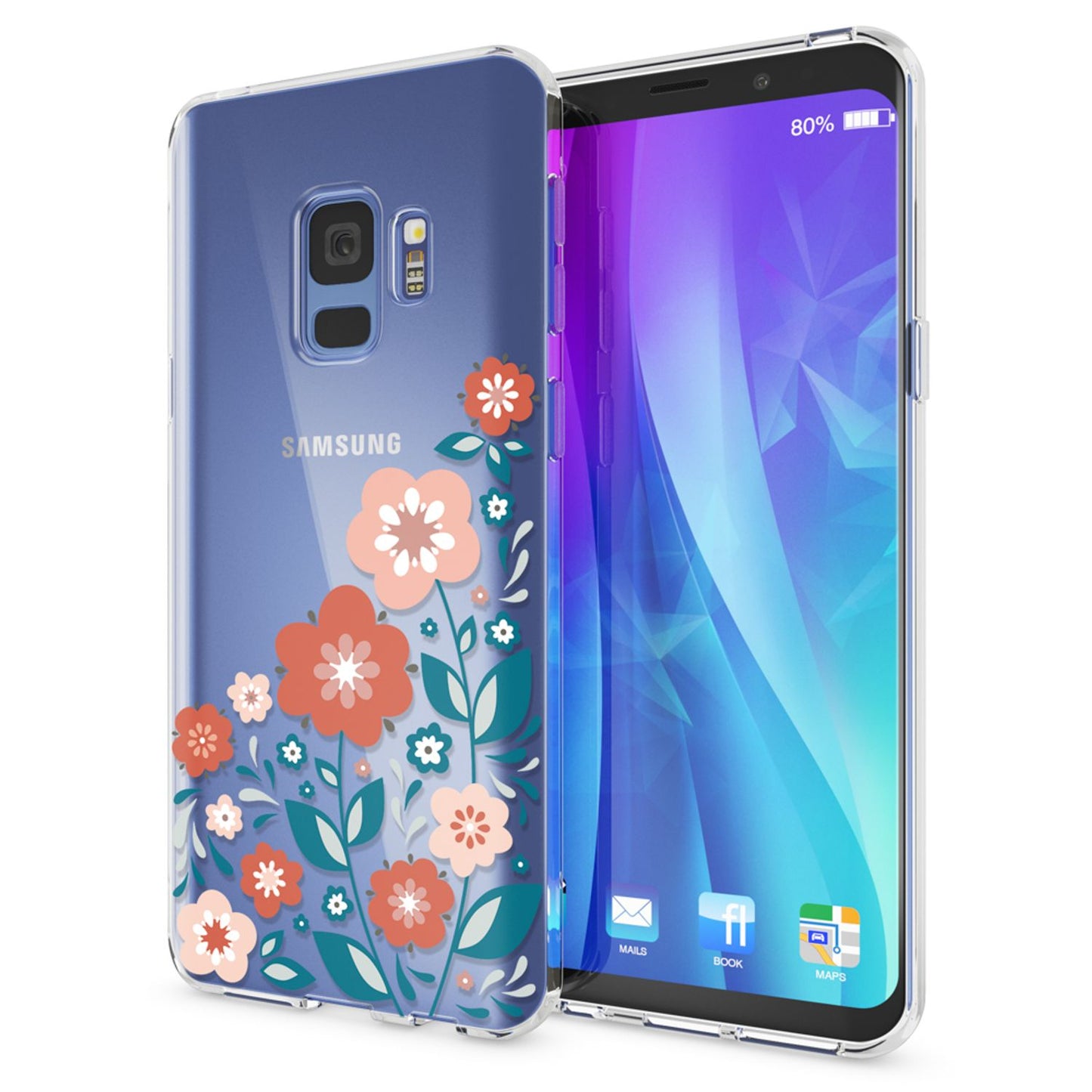 NALIA Handyhülle kompatibel mit Samsung Galaxy S9, Slim Silikon Motiv Case Crystal Schutzhülle Dünn Durchsichtig, Etui Handy-Tasche Back-Cover Transparent Bumper