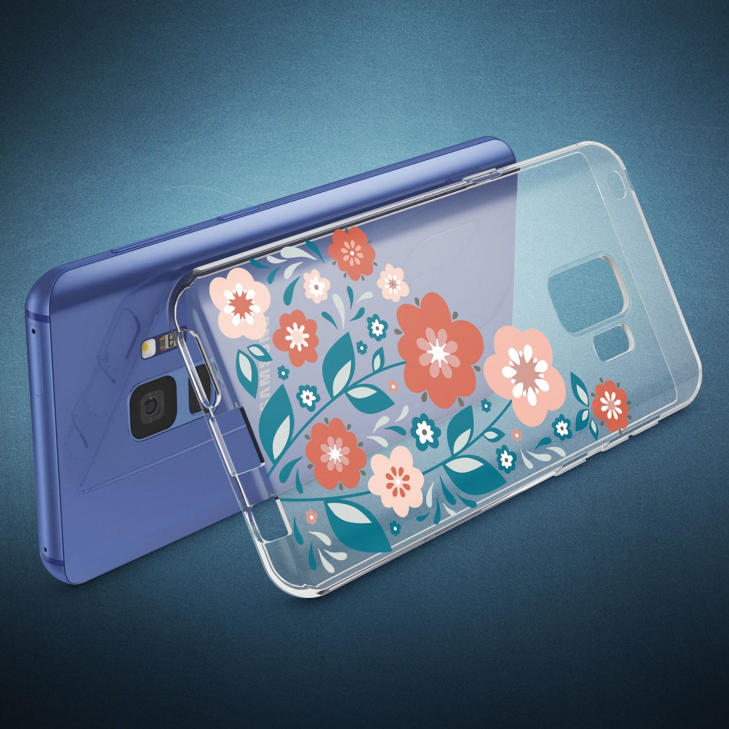 NALIA Handyhülle kompatibel mit Samsung Galaxy S9, Slim Silikon Motiv Case Crystal Schutzhülle Dünn Durchsichtig, Etui Handy-Tasche Back-Cover Transparent Bumper