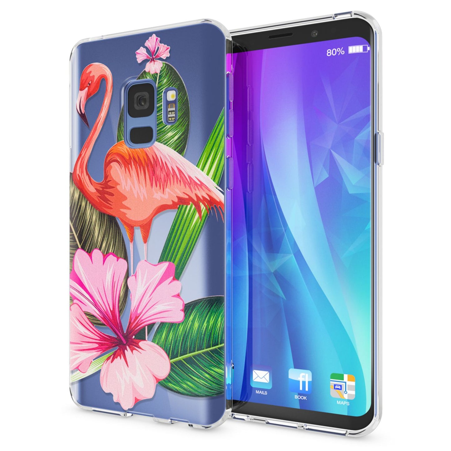NALIA Handyhülle kompatibel mit Samsung Galaxy S9, Slim Silikon Motiv Case Crystal Schutzhülle Dünn Durchsichtig, Etui Handy-Tasche Back-Cover Transparent Bumper