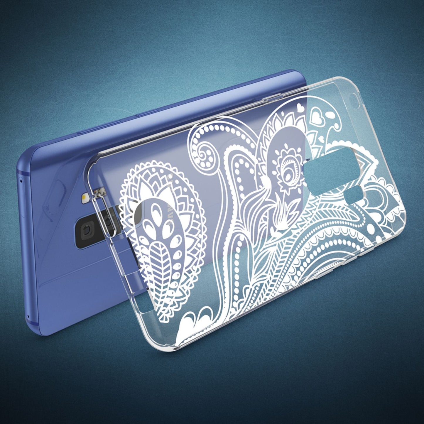 NALIA Handyhülle kompatibel mit Samsung Galaxy S9 Plus, Slim Silikon Motiv Case Crystal Schutzhülle Dünn Durchsichtig, Etui Handy-Tasche Back-Cover Transparent Bumper