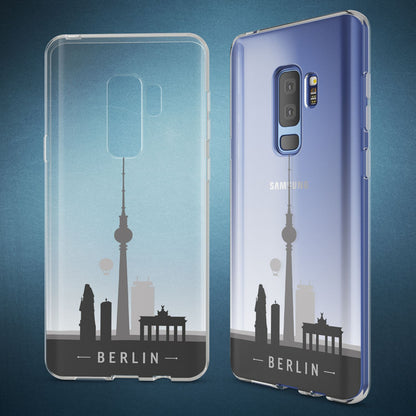 NALIA Handyhülle kompatibel mit Samsung Galaxy S9 Plus, Slim Silikon Motiv Case Crystal Schutzhülle Dünn Durchsichtig, Etui Handy-Tasche Back-Cover Transparent Bumper