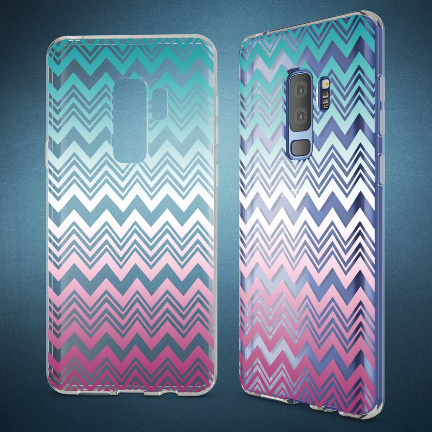 NALIA Handyhülle kompatibel mit Samsung Galaxy S9 Plus, Slim Silikon Motiv Case Crystal Schutzhülle Dünn Durchsichtig, Etui Handy-Tasche Back-Cover Transparent Bumper