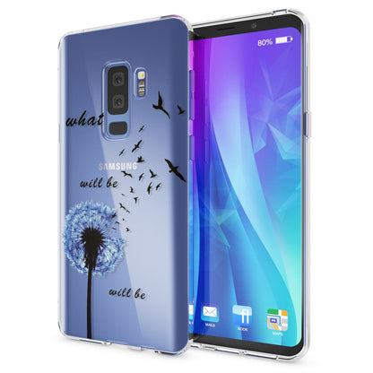 NALIA Handyhülle kompatibel mit Samsung Galaxy S9 Plus, Slim Silikon Motiv Case Crystal Schutzhülle Dünn Durchsichtig, Etui Handy-Tasche Back-Cover Transparent Bumper