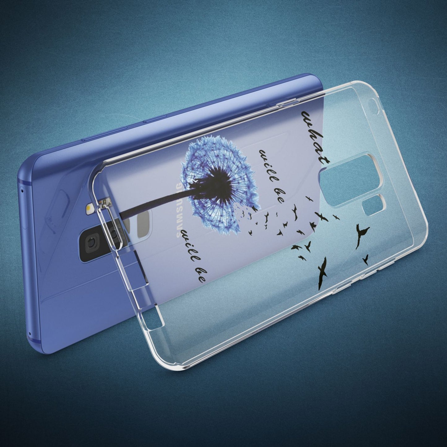 NALIA Handyhülle kompatibel mit Samsung Galaxy S9 Plus, Slim Silikon Motiv Case Crystal Schutzhülle Dünn Durchsichtig, Etui Handy-Tasche Back-Cover Transparent Bumper