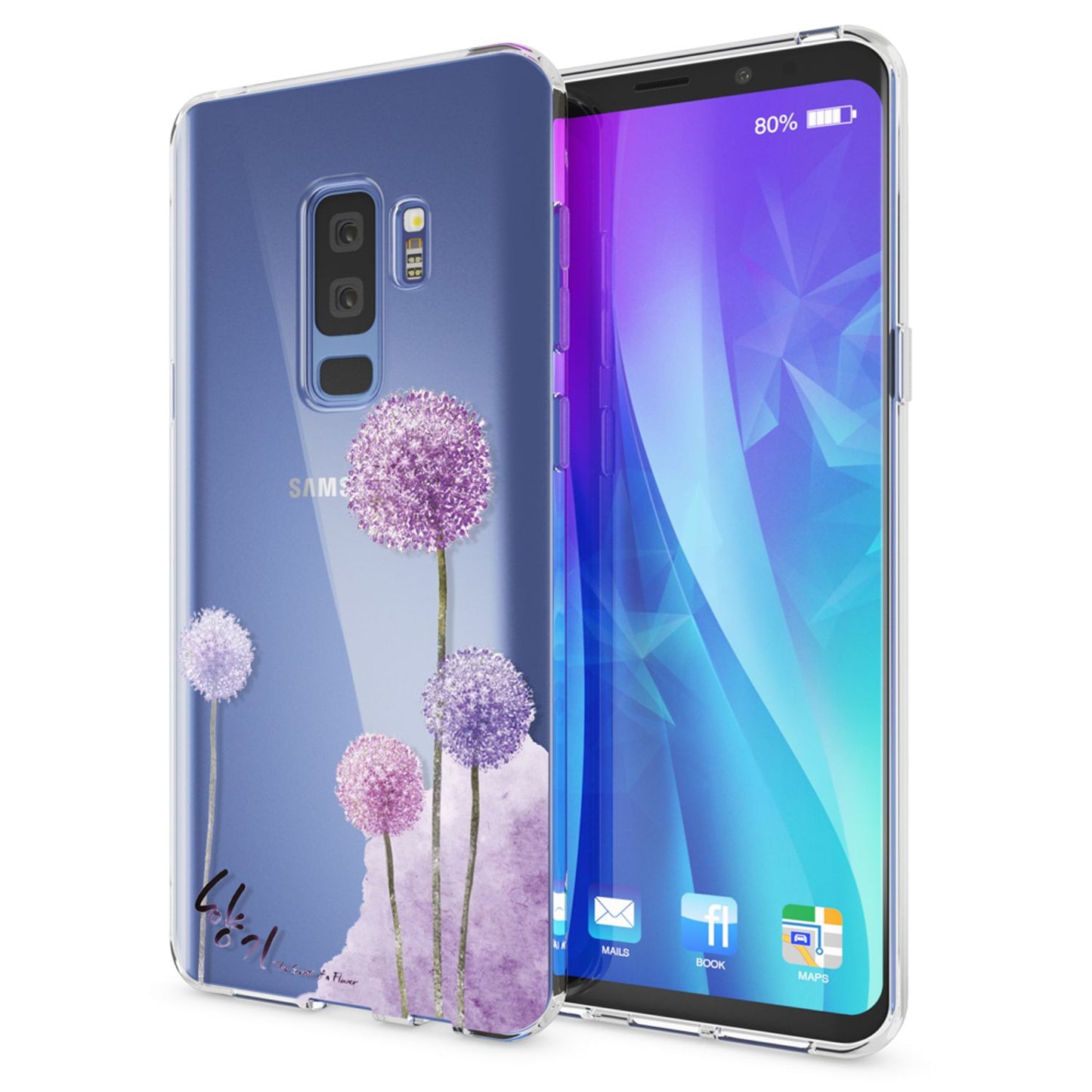 NALIA Handyhülle kompatibel mit Samsung Galaxy S9 Plus, Slim Silikon Motiv Case Crystal Schutzhülle Dünn Durchsichtig, Etui Handy-Tasche Back-Cover Transparent Bumper