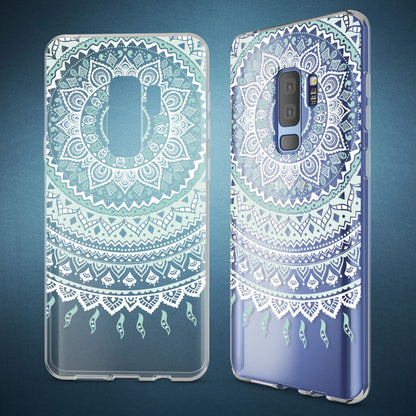 NALIA Handyhülle kompatibel mit Samsung Galaxy S9 Plus, Slim Silikon Motiv Case Crystal Schutzhülle Dünn Durchsichtig, Etui Handy-Tasche Back-Cover Transparent Bumper
