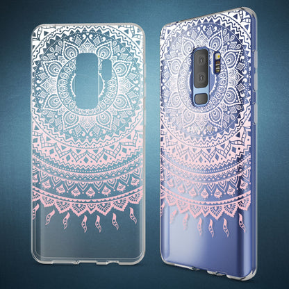 NALIA Handyhülle kompatibel mit Samsung Galaxy S9 Plus, Slim Silikon Motiv Case Crystal Schutzhülle Dünn Durchsichtig, Etui Handy-Tasche Back-Cover Transparent Bumper