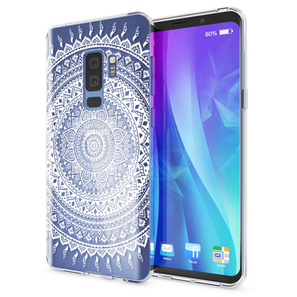 NALIA Handyhülle kompatibel mit Samsung Galaxy S9 Plus, Slim Silikon Motiv Case Crystal Schutzhülle Dünn Durchsichtig, Etui Handy-Tasche Back-Cover Transparent Bumper