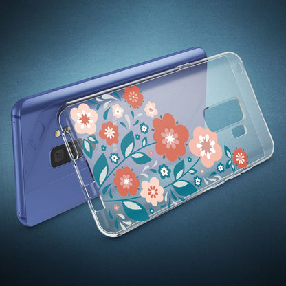 NALIA Handyhülle kompatibel mit Samsung Galaxy S9 Plus, Slim Silikon Motiv Case Crystal Schutzhülle Dünn Durchsichtig, Etui Handy-Tasche Back-Cover Transparent Bumper