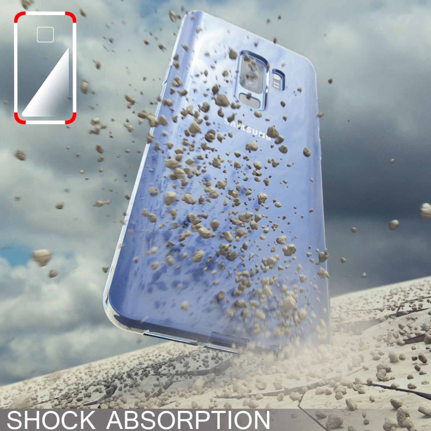NALIA Handyhülle kompatibel mit Samsung Galaxy S9 Plus, Slim Silikon Motiv Case Crystal Schutzhülle Dünn Durchsichtig, Etui Handy-Tasche Back-Cover Transparent Bumper