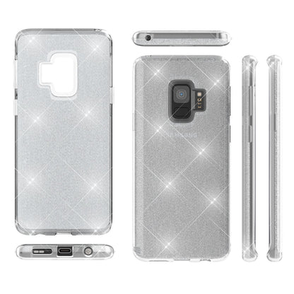 NALIA Glitzerhülle für Samsung Galaxy S9 – Funkelnder Glitzer-Look & Grip – SHINEPOP (Silikon Case) – Marke aus Berlin