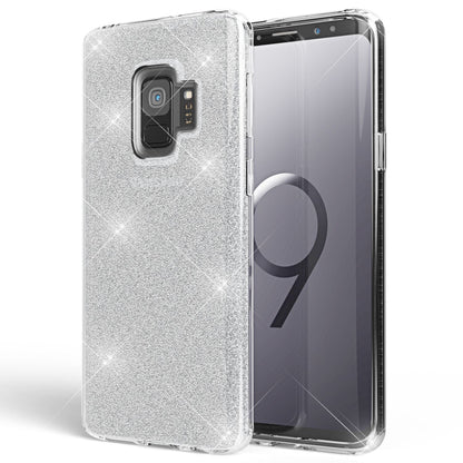 NALIA Glitzerhülle für Samsung Galaxy S9 – Funkelnder Glitzer-Look & Grip – SHINEPOP (Silikon Case) – Marke aus Berlin