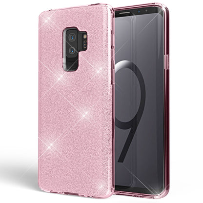 NALIA Glitzerhülle für Samsung Galaxy S9 Plus – Funkelnder Glitzer-Look & Grip – SHINEPOP (Silikon Case) – Marke aus Berlin