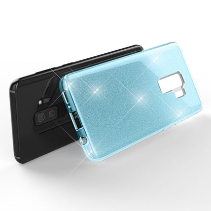NALIA Glitzerhülle für Samsung Galaxy S9 Plus – Funkelnder Glitzer-Look & Grip – SHINEPOP (Silikon Case) – Marke aus Berlin