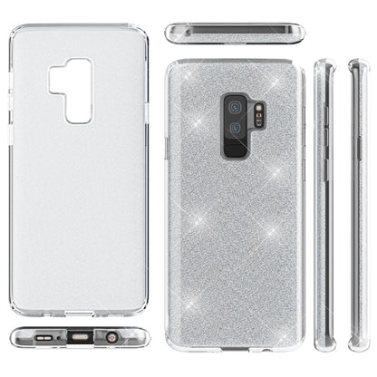 NALIA Glitzerhülle für Samsung Galaxy S9 Plus – Funkelnder Glitzer-Look & Grip – SHINEPOP (Silikon Case) – Marke aus Berlin