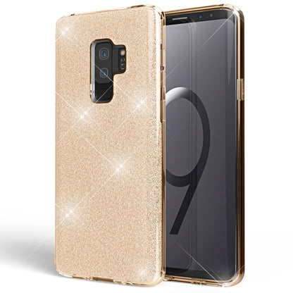NALIA Glitzerhülle für Samsung Galaxy S9 Plus – Funkelnder Glitzer-Look & Grip – SHINEPOP (Silikon Case) – Marke aus Berlin