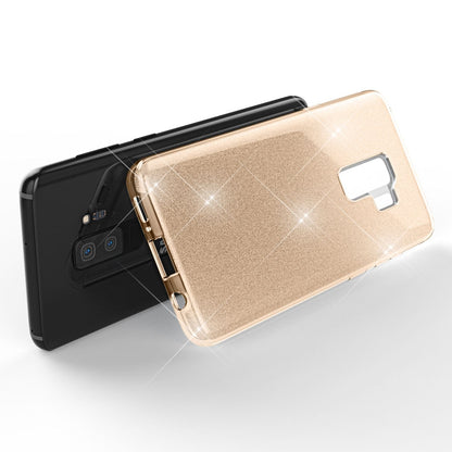 NALIA Glitzerhülle für Samsung Galaxy S9 Plus – Funkelnder Glitzer-Look & Grip – SHINEPOP (Silikon Case) – Marke aus Berlin