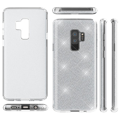 NALIA Glitzerhülle für Samsung Galaxy S9 Plus – Funkelnder Glitzer-Look & Grip – SHINEPOP (Silikon Case) – Marke aus Berlin