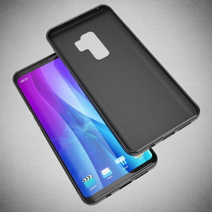 NALIA Handyhülle kompatibel mit Samsung Galaxy S9 Plus, Ultra-Slim Silikon Case Cover Gummihülle, Matte Anti-Rutsch Schutzhülle Dünn, Etui Handy-Tasche Backcover Bumper