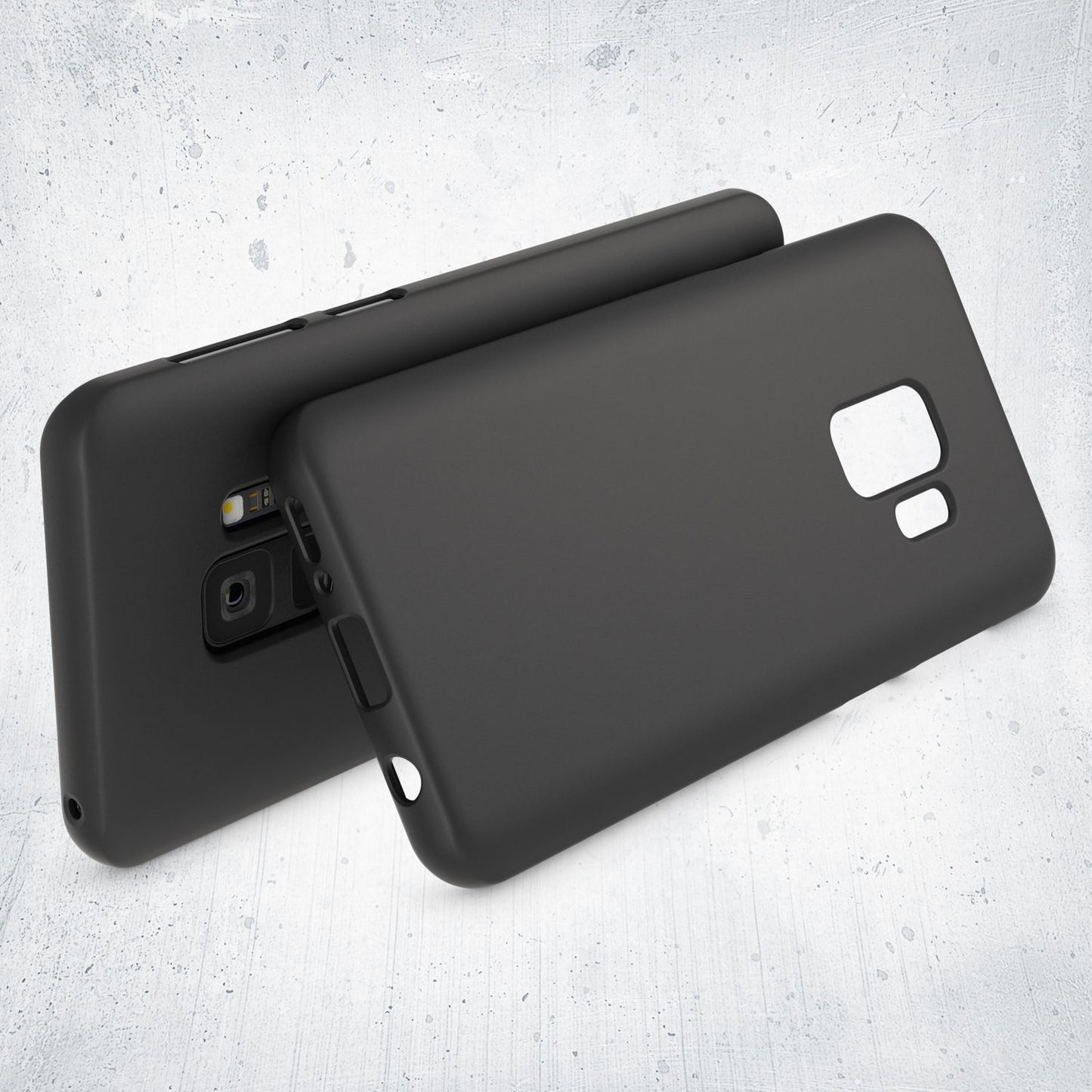 NALIA Neon Silikonhülle für Samsung Galaxy S9 – Soft-Touch & Signal-Neon – NEONSHOCK (Matte Schutzhülle) – Marke aus Berlin
