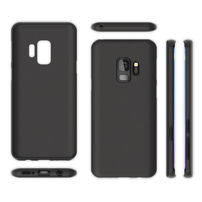 NALIA Neon Silikonhülle für Samsung Galaxy S9 – Soft-Touch & Signal-Neon – NEONSHOCK (Matte Schutzhülle) – Marke aus Berlin