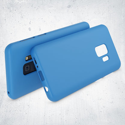 NALIA Neon Silikonhülle für Samsung Galaxy S9 – Soft-Touch & Signal-Neon – NEONSHOCK (Matte Schutzhülle) – Marke aus Berlin