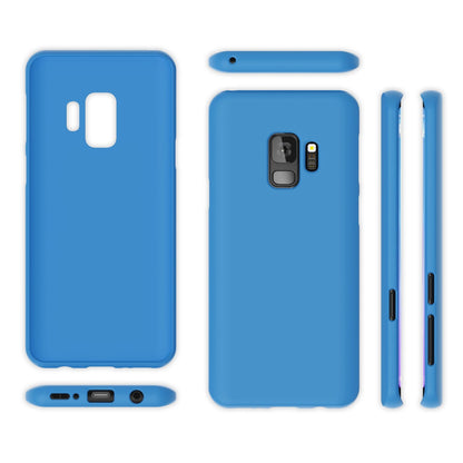 NALIA Neon Silikonhülle für Samsung Galaxy S9 – Soft-Touch & Signal-Neon – NEONSHOCK (Matte Schutzhülle) – Marke aus Berlin