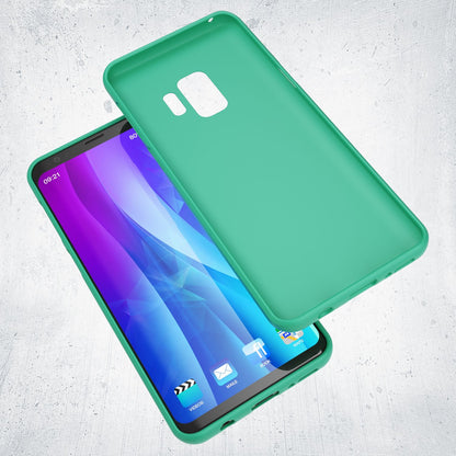 NALIA Neon Silikonhülle für Samsung Galaxy S9 – Soft-Touch & Signal-Neon – NEONSHOCK (Matte Schutzhülle) – Marke aus Berlin