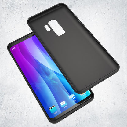 NALIA Neon Silikonhülle für Samsung Galaxy S9 Plus – Soft-Touch & Signal-Neon – NEONSHOCK (Matte Schutzhülle) – Marke aus Berlin