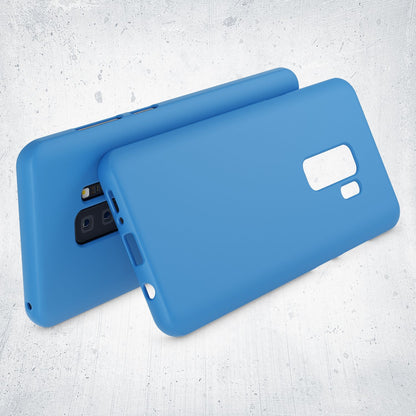 NALIA Neon Silikonhülle für Samsung Galaxy S9 Plus – Soft-Touch & Signal-Neon – NEONSHOCK (Matte Schutzhülle) – Marke aus Berlin