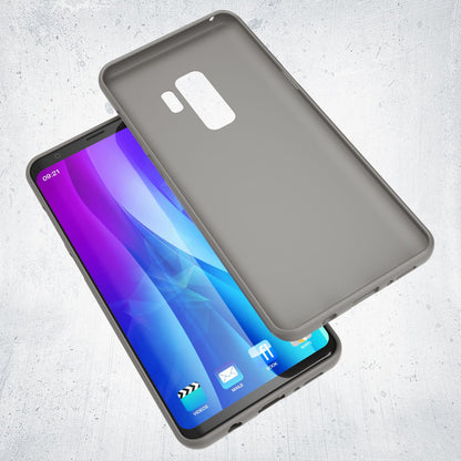 NALIA Neon Silikonhülle für Samsung Galaxy S9 Plus – Soft-Touch & Signal-Neon – NEONSHOCK (Matte Schutzhülle) – Marke aus Berlin