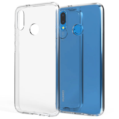 NALIA Transparente Silikonhülle für Huawei P20 Lite – Anti-Gelb & Rutschfest – GLAZE (Handyhülle Kristallklar, Schlank & Stoßfest) – Marke aus Berlin