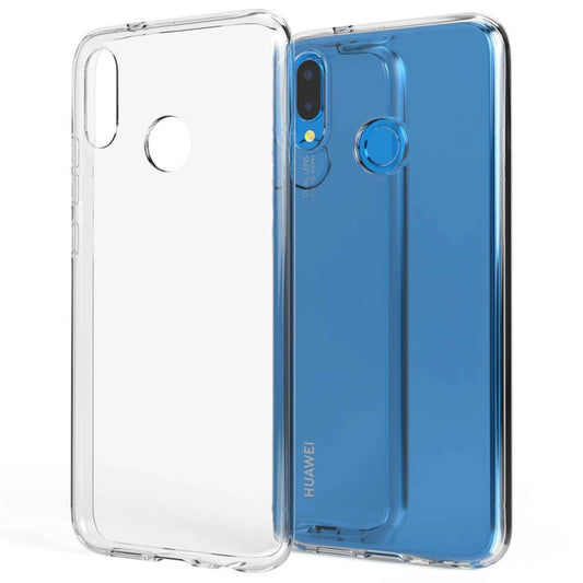 NALIA Transparente Silikonhülle für Huawei P20 Lite – Anti-Gelb & Rutschfest – GLAZE (Handyhülle Kristallklar, Schlank & Stoßfest) – Marke aus Berlin