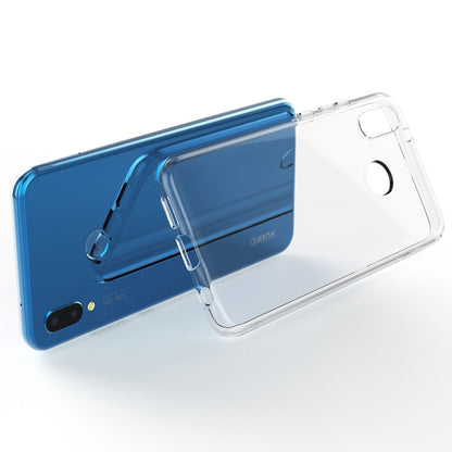 NALIA Transparente Silikonhülle für Huawei P20 Lite – Anti-Gelb & Rutschfest – GLAZE (Handyhülle Kristallklar, Schlank & Stoßfest) – Marke aus Berlin