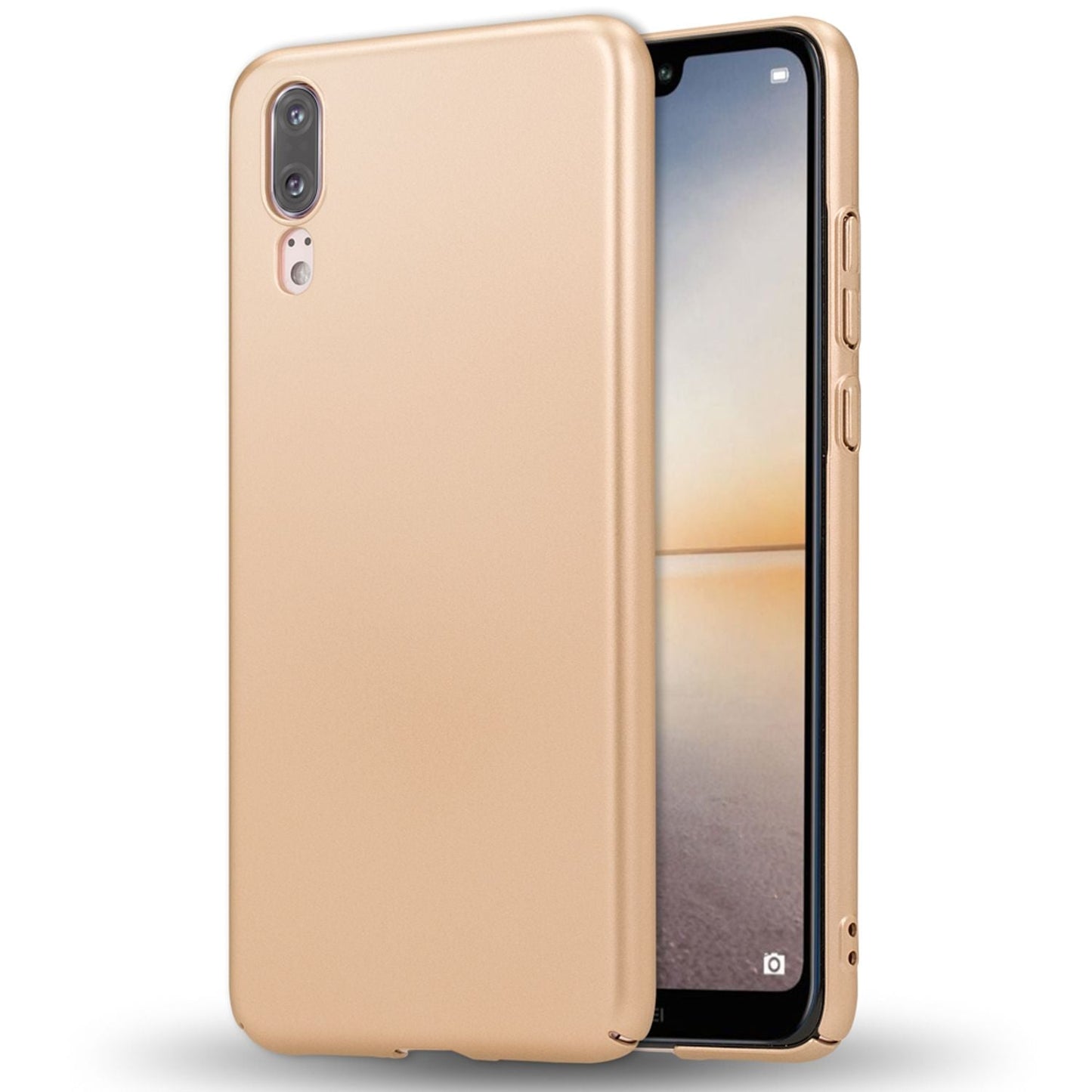 NALIA Ultra Slim Hardcase für Huawei P20 – Anti-Fingerabdruck & 0.5mm Dünn – PUREFIT (Matt & Leicht) – Marke aus Berlin