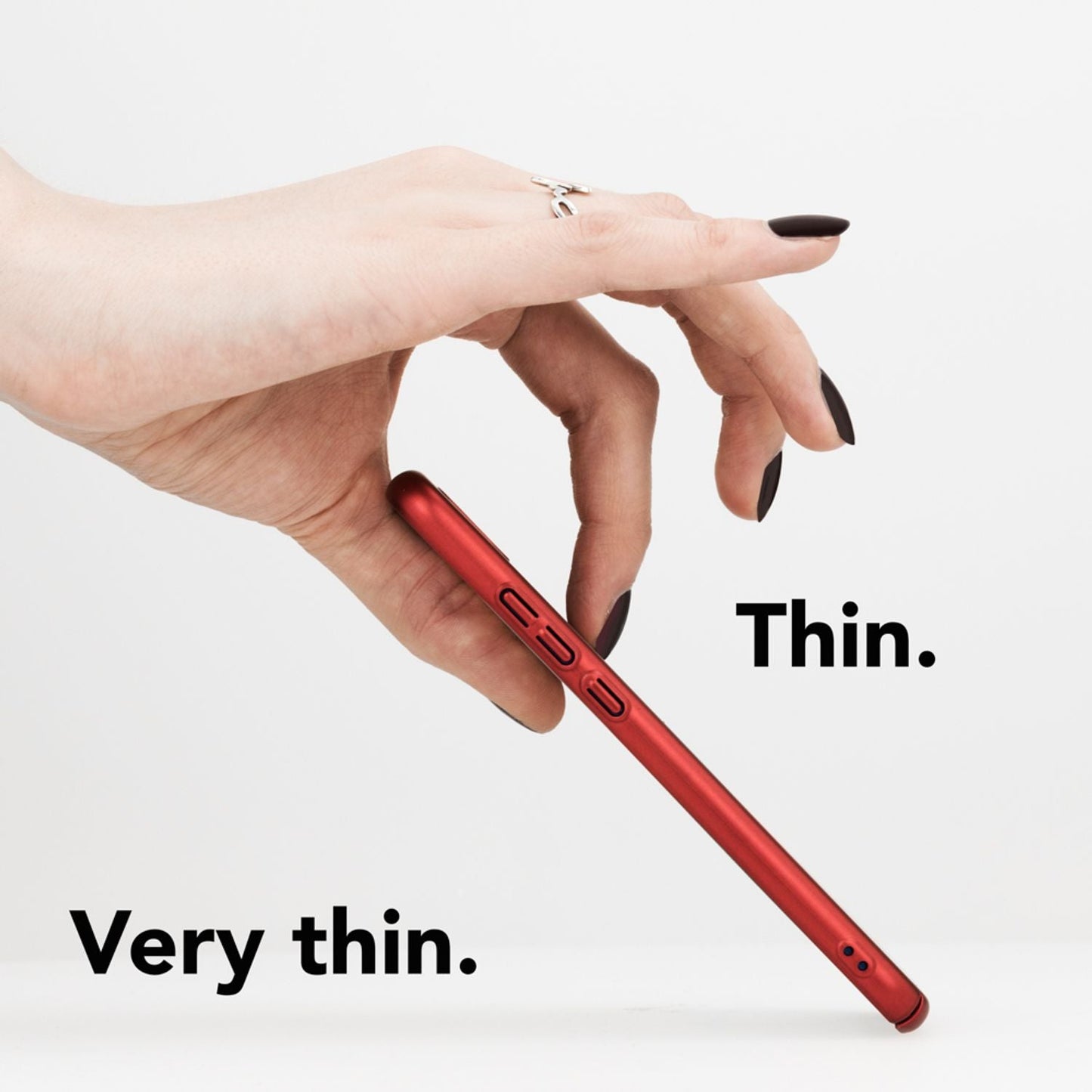 NALIA Ultra Slim Hardcase für Huawei P20 – Anti-Fingerabdruck & 0.5mm Dünn – PUREFIT (Matt & Leicht) – Marke aus Berlin