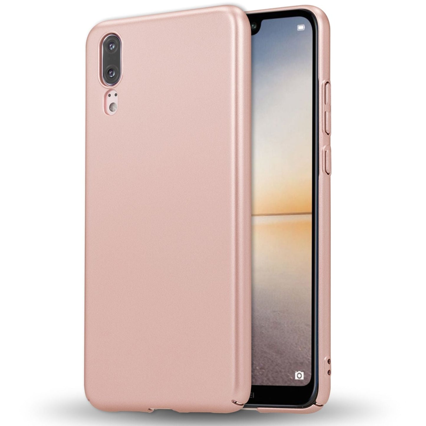 NALIA Ultra Slim Hardcase für Huawei P20 – Anti-Fingerabdruck & 0.5mm Dünn – PUREFIT (Matt & Leicht) – Marke aus Berlin