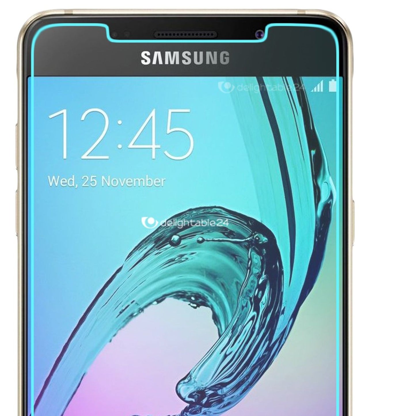 NALIA Schutzglas kompatibel mit Samsung Galaxy A3 2016, 9H Glas-Schutzfolie Display-Abdeckung Hüllen-Kompatibel, Handy-Folie Schutz-Film Glasfolie, HD Screen Protector Tempered Glass - Transparent
