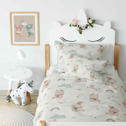 “Nordic Bunny” Premium Kinderbettwäsche