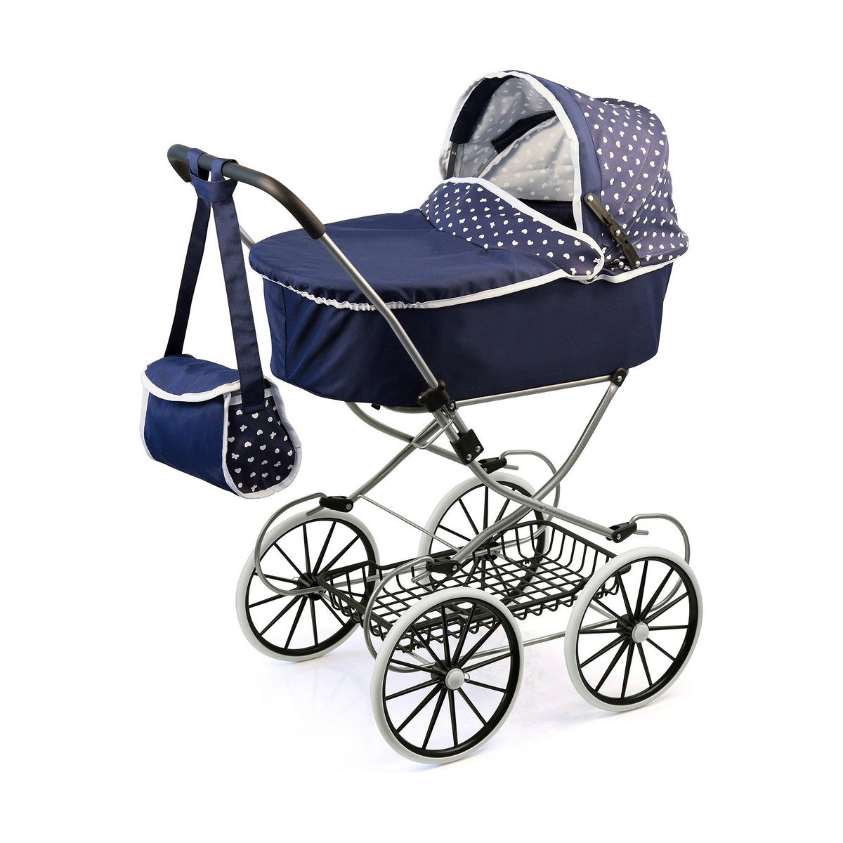 Puppenwägelchen Reig Classic Deluxe 70 x 42 x 89 cm Blau - Meloni2