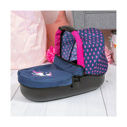 Puppenwägelchen Reig Stule Pram Marineblau 63 cm - Meloni2
