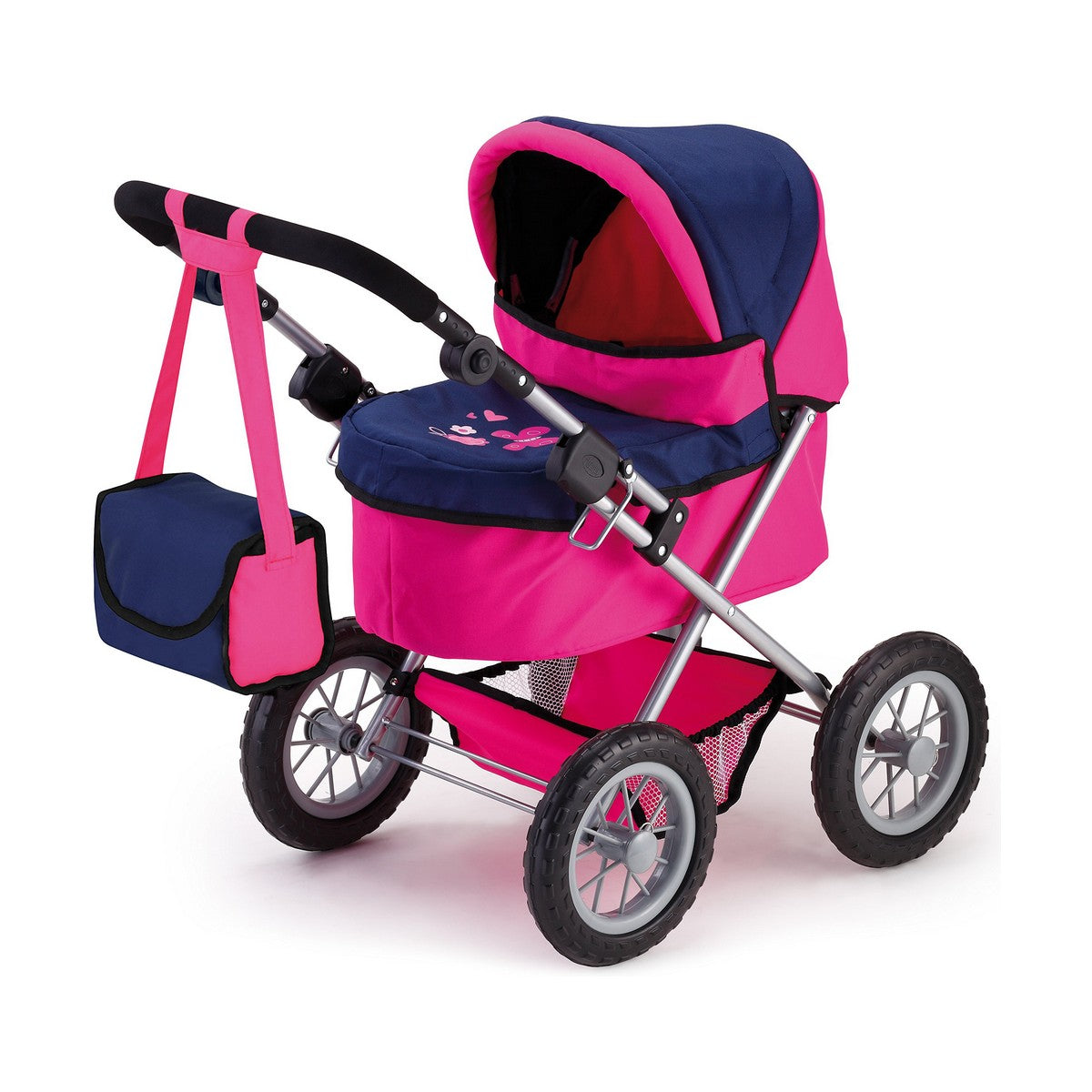 Puppenwägelchen Reig Trendy Classic Pink 45 cm - Meloni2